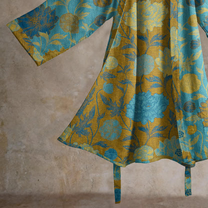 Ownkoti Vintage Floral Cotton Robe - image 14