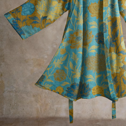 Ownkoti Vintage Floral Cotton Robe - image 19