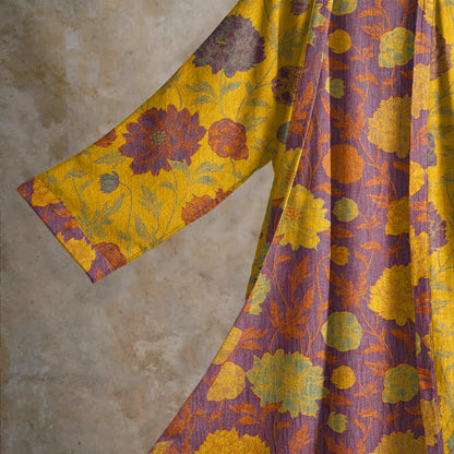 Ownkoti Vintage Floral Cotton Robe - image 23