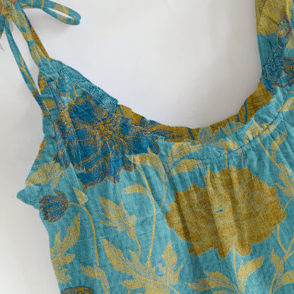 Ownkoti Retro Peony Cotton Cami Loungewear Set - image 10