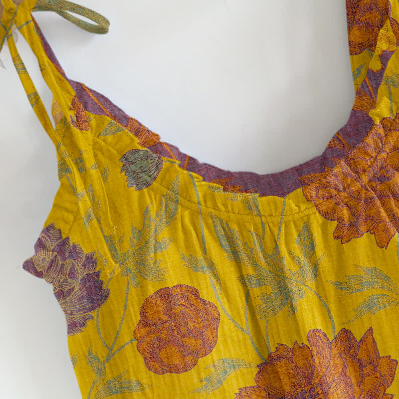Ownkoti Retro Peony Cotton Cami Loungewear Set - image 10