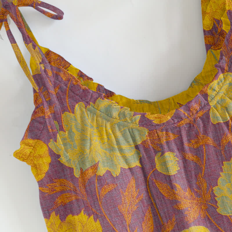 Ownkoti Retro Peony Cotton Cami Loungewear Set - image 22