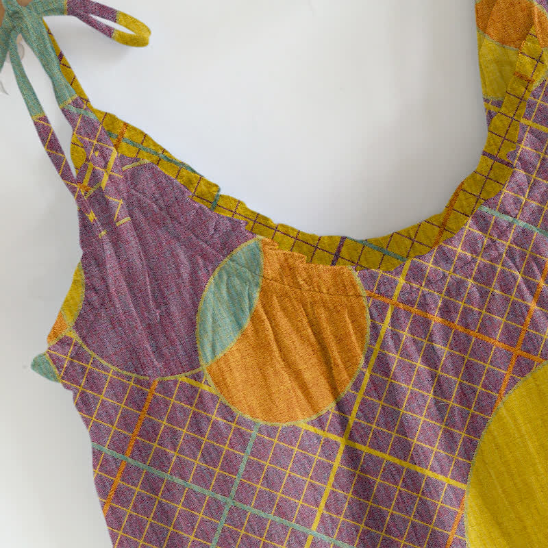 Ownkoti Abstract Circle Camisole Pajama Set - image 2
