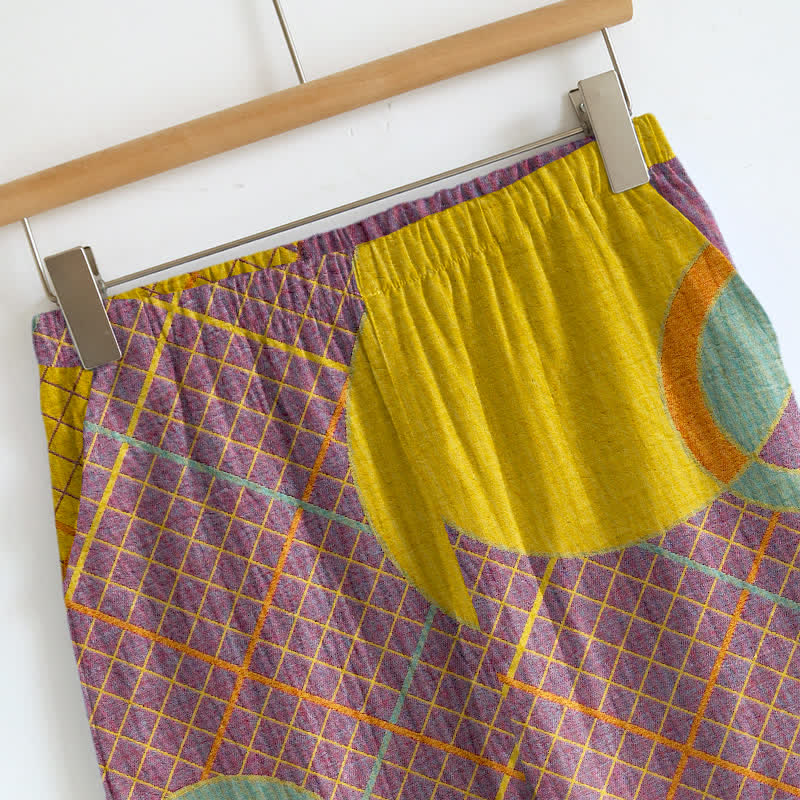 Ownkoti Abstract Circle Camisole Pajama Set - image 3