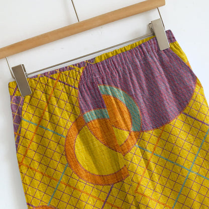 Ownkoti Abstract Circle Camisole Pajama Set - image 7
