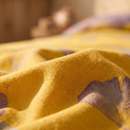 Ownkoti Vintage Ginkgo Leaf Cotton Bedding Set - image 13