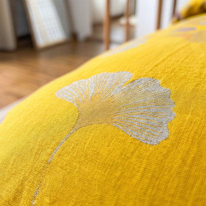 Ownkoti Vintage Ginkgo Leaf Cotton Bedding Set - image 14