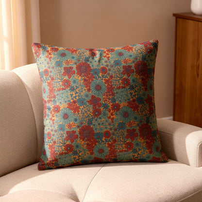 Ownkoti Vintage Floral Cotton Gauze Pillow - image 2