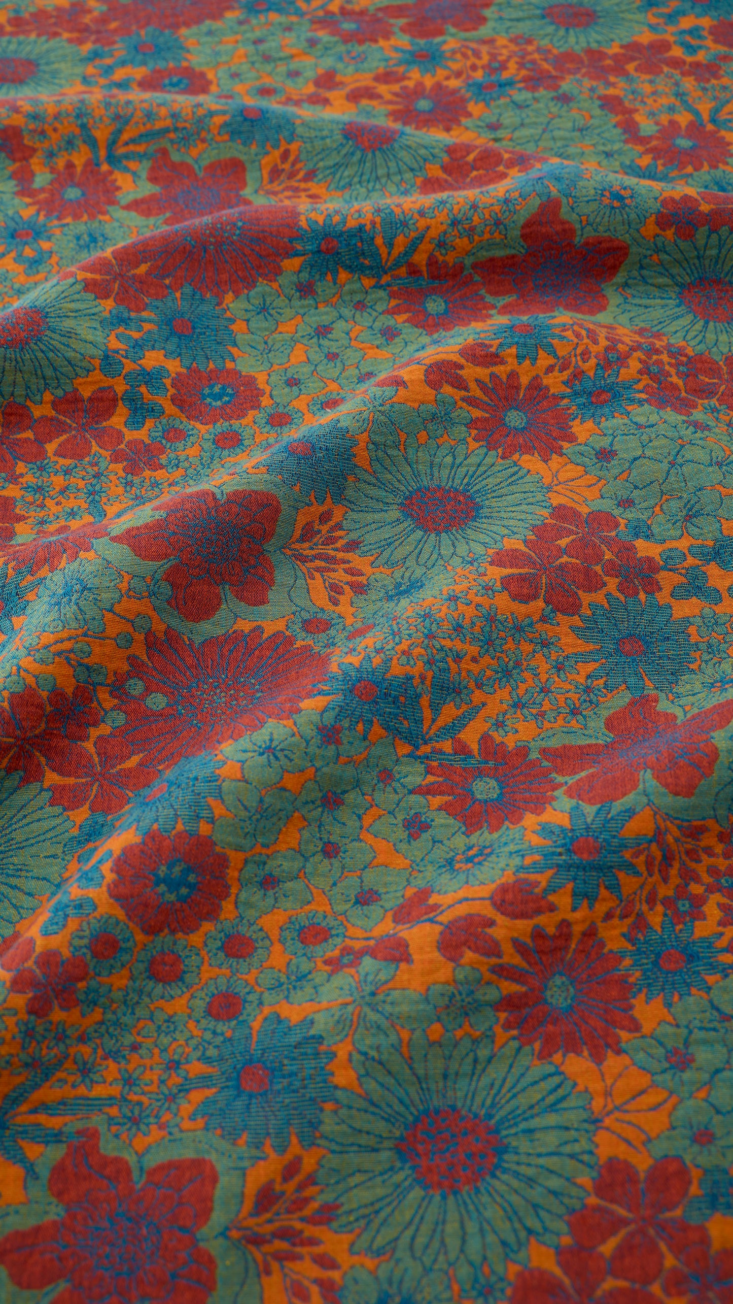 Ownkoti Retro Floral Cotton Gauze Bedding Set - image 8
