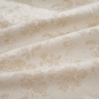 Ownkoti Beige Retro Flower Cotton Nightdress - image 5