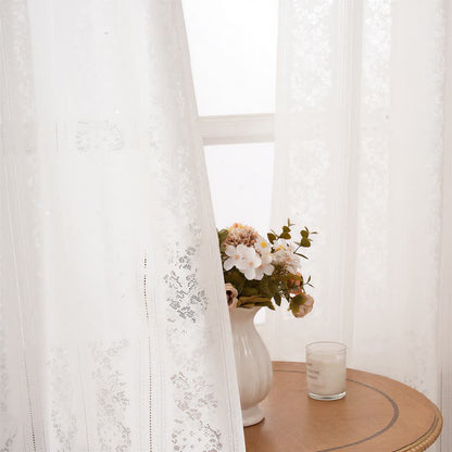 Ownkoti Vertical Stripe Light Filtering Grommet Window Drape - image 4