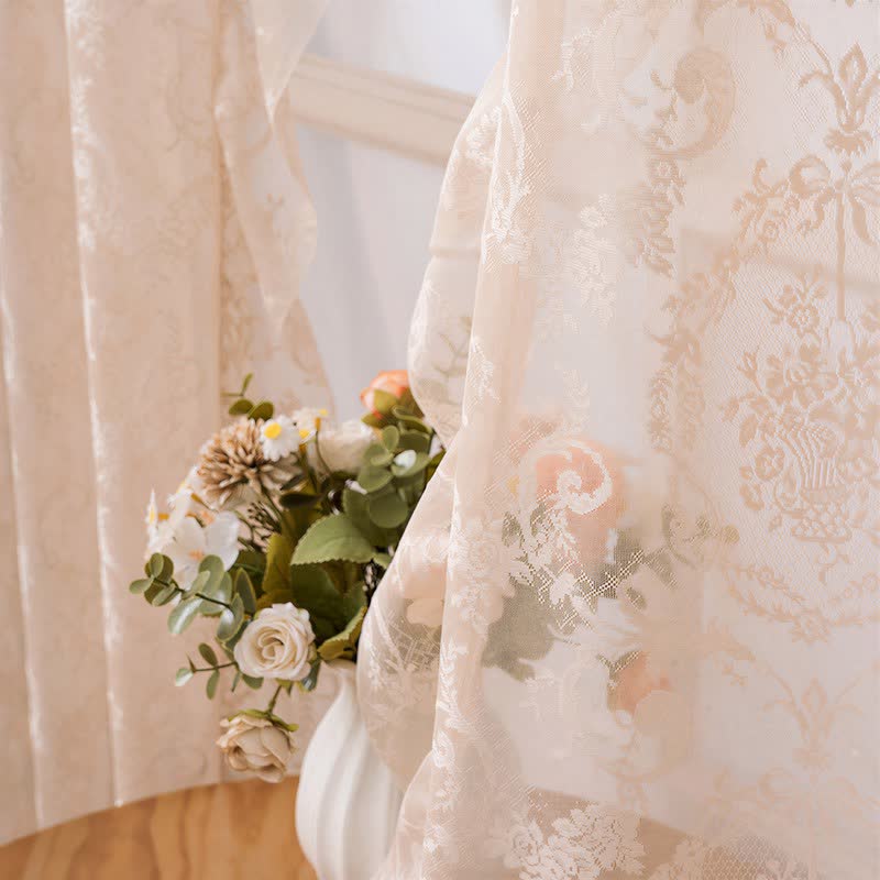 Ownkoti Ruffled Border Light Filtering Window Drape - image 8