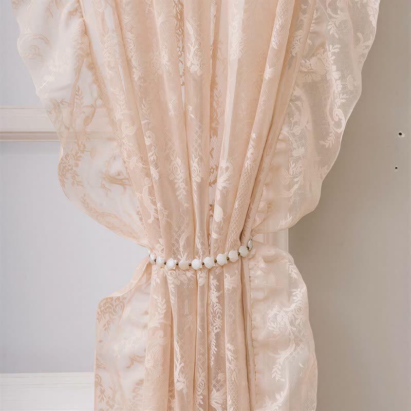 Ownkoti Ruffled Border Light Filtering Window Drape - image 9