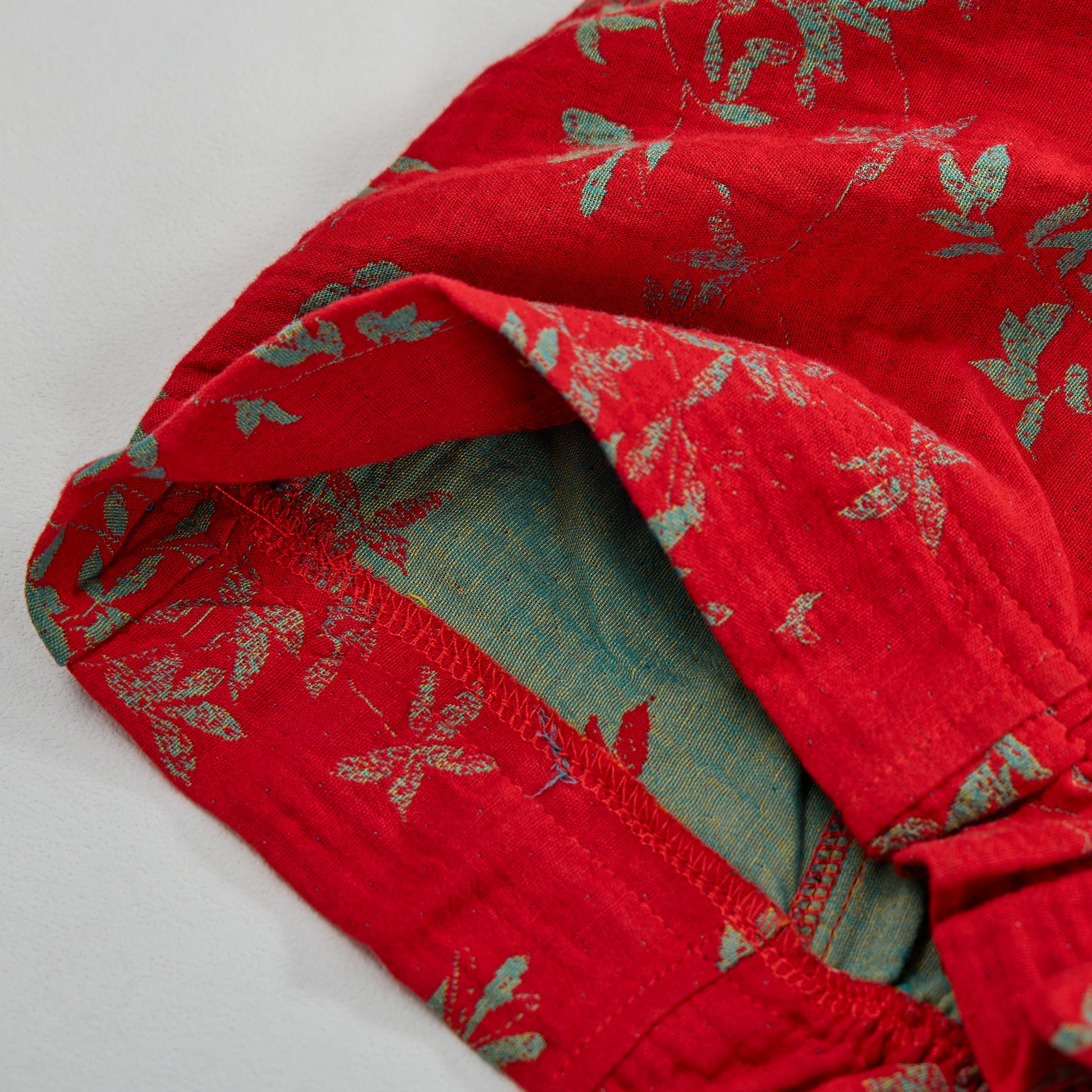 Ownkoti Red Floral Cotton Loungewear Pants - image 6