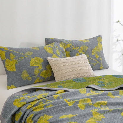 Ownkoti Retro Garden Flower Cotton Reversible Quilt - image 15