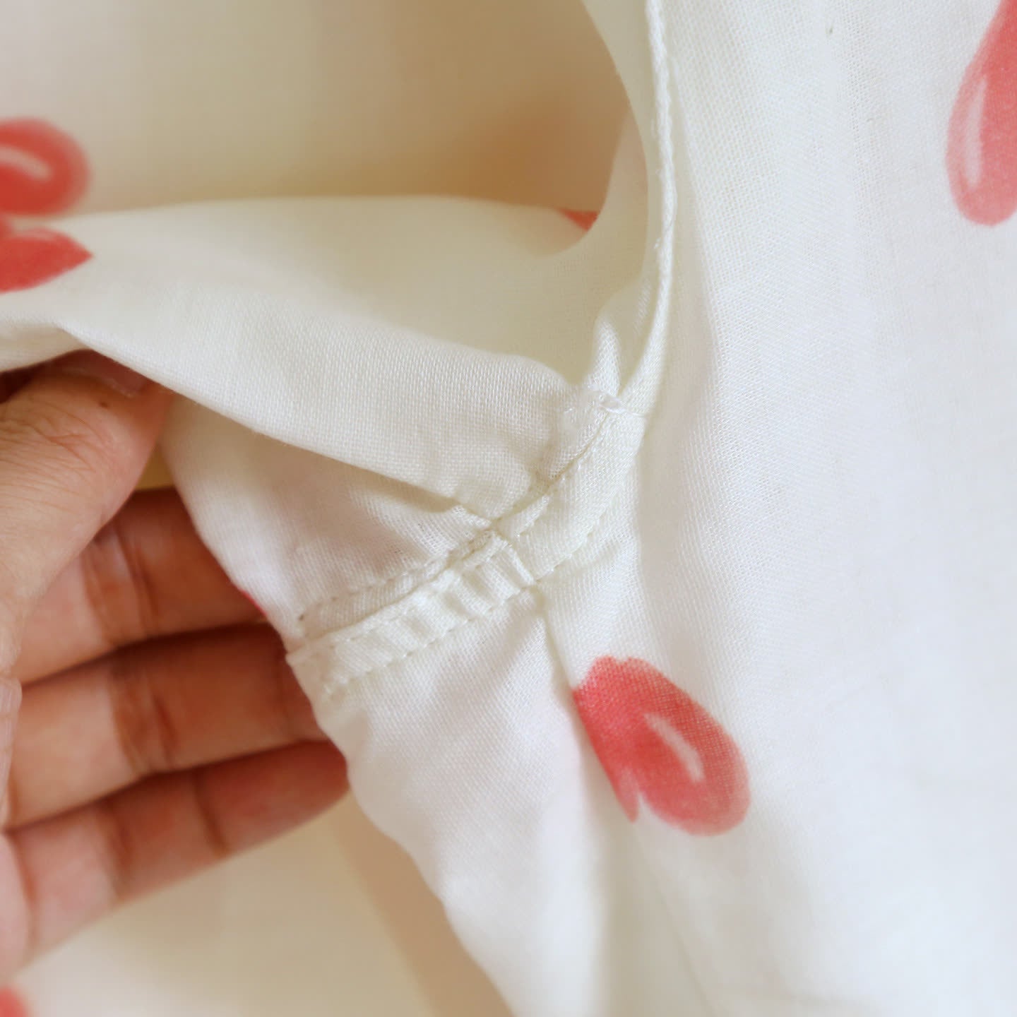 Ownkoti Heart Print Cotton Gauze Loungewear Set（3pcs） - image 11