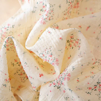 Ownkoti Refresh Floral Cotton Gauze Ruffle Loungewear Set - image 5