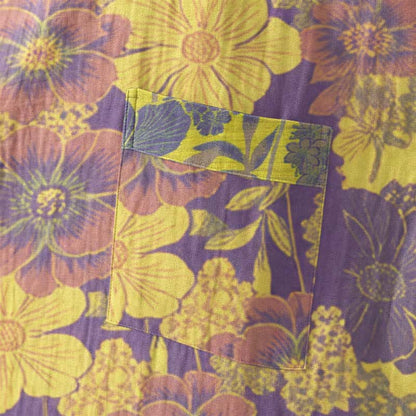 Ownkoti Purple Floral Cotton Kimono Robe - image 5