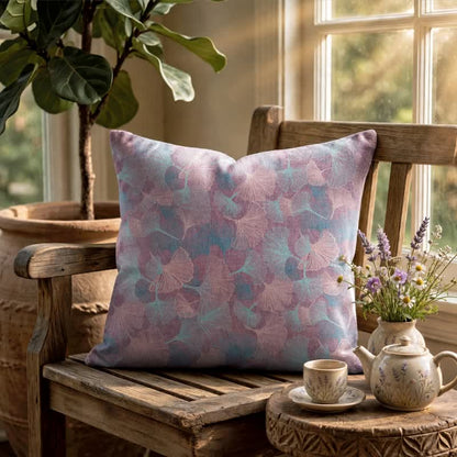 Ownkoti Vintage Ginkgo Leaf Throw Pillow Cover - image 6