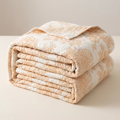 Ownkoti Minimal Bloom Cotton Coverlet Quilt - image 2