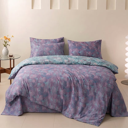 Ownkoti Retro Botanical Ginkgo Leaf Cotton Bedding Set - image 5
