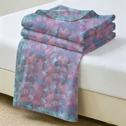 Ownkoti Muted Vintage Ginkgo Leaf Cotton Bedding Set - image 6