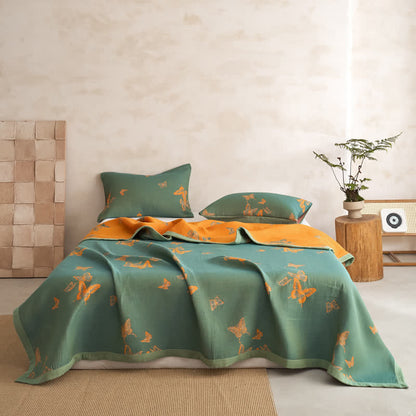 Ownkoti Elegant Butterfly Print Cotton Quilt - image 2
