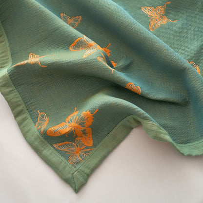 Ownkoti Elegant Butterfly Print Cotton Quilt - image 4