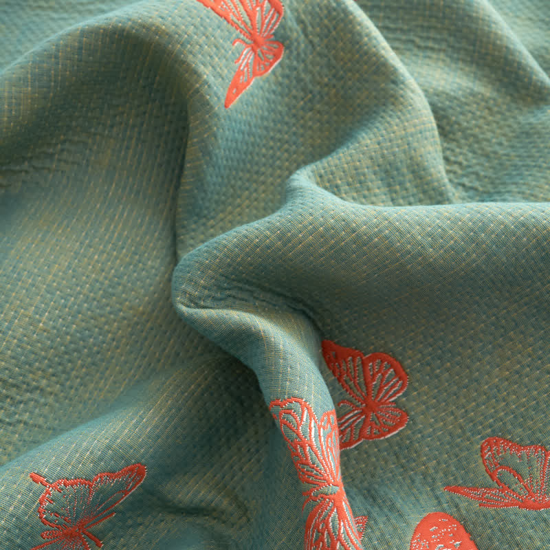 Ownkoti Elegant Butterfly Print Cotton Quilt - image 13