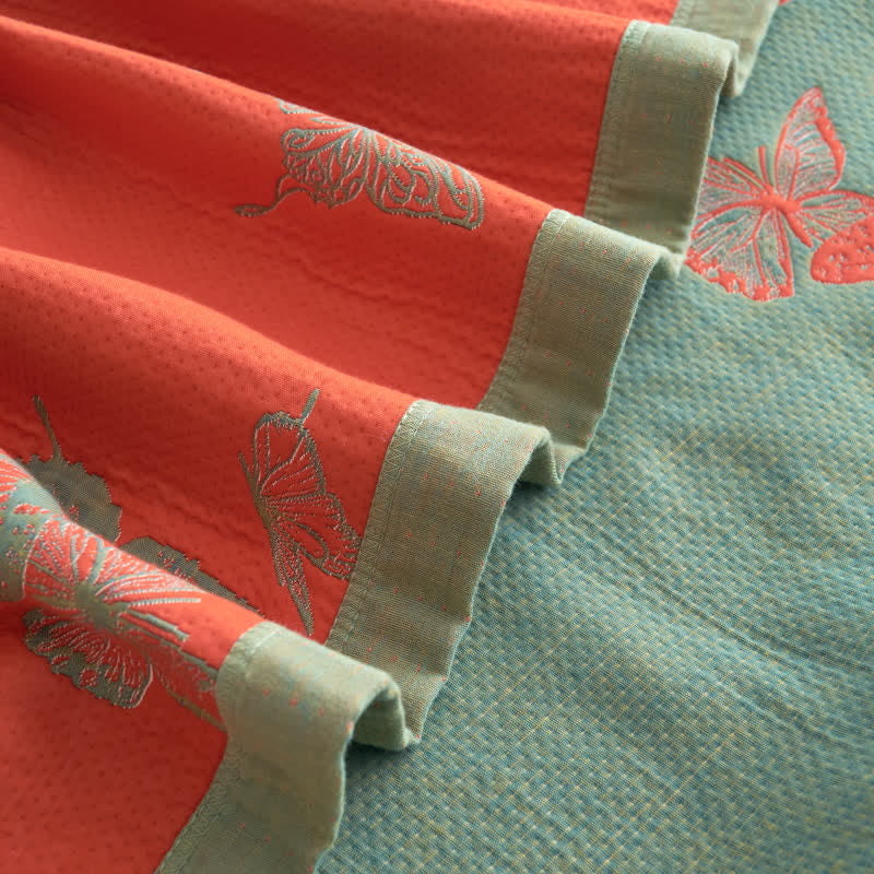 Ownkoti Elegant Butterfly Print Cotton Quilt - image 12