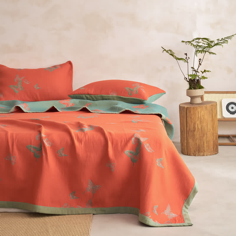 Ownkoti Elegant Butterfly Print Cotton Quilt - image 15