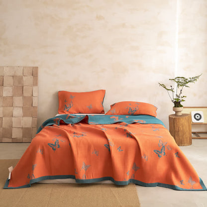 Ownkoti Elegant Butterfly Print Cotton Quilt - image 23