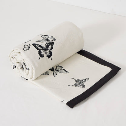 Ownkoti Monochrome Butterfly Cotton Gauze Quilts - image 11