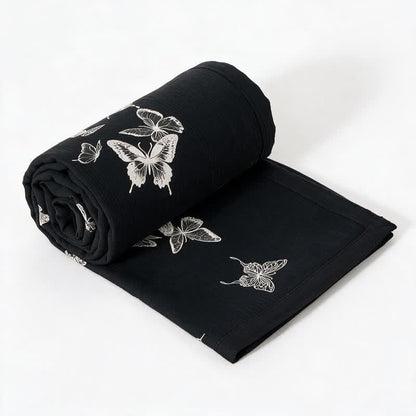 Ownkoti Monochrome Butterfly Cotton Gauze Quilts - image 5