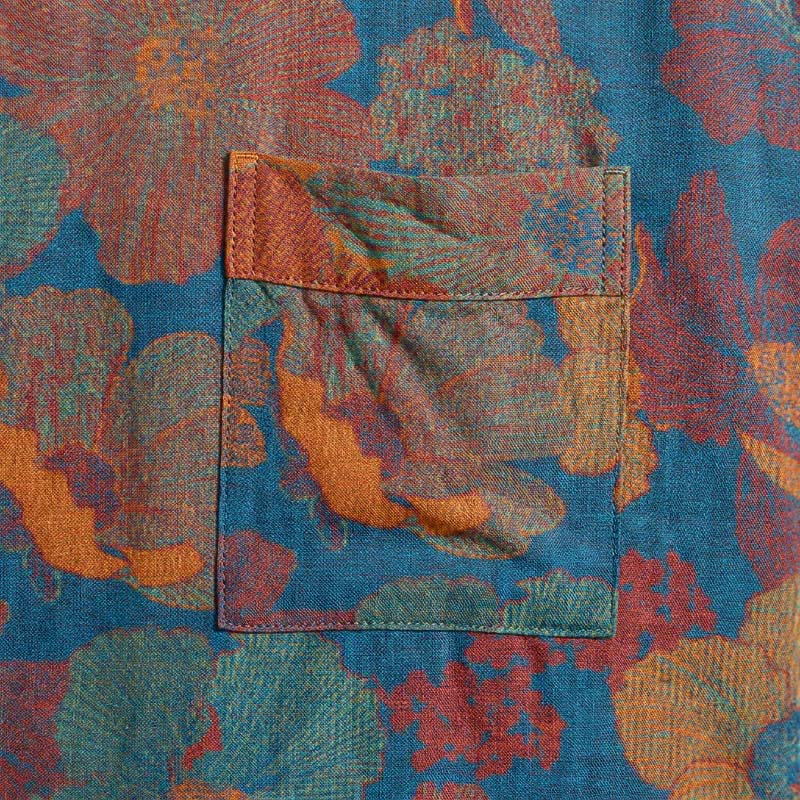 Ownkoti Vintage Flower Cotton Kimono Robe - image 9