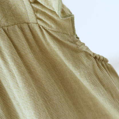 Ownkoti Cotton Square Neck Ruffle Lounge Dress - image 6