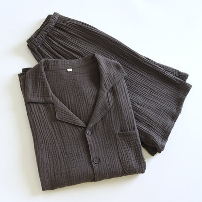Ownkoti Cotton Gauze Button Front Loungewear Set - image 9