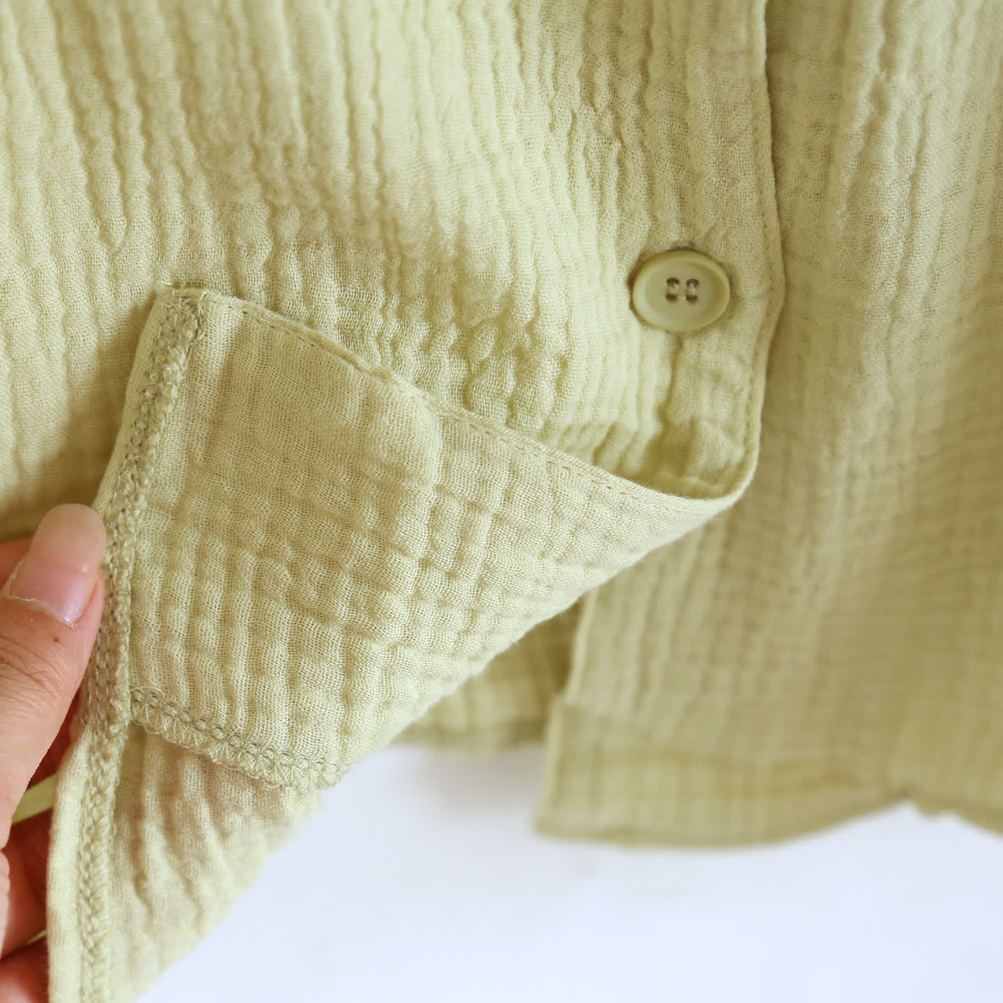 Ownkoti Cotton Gauze Button Front Loungewear Set - image 15