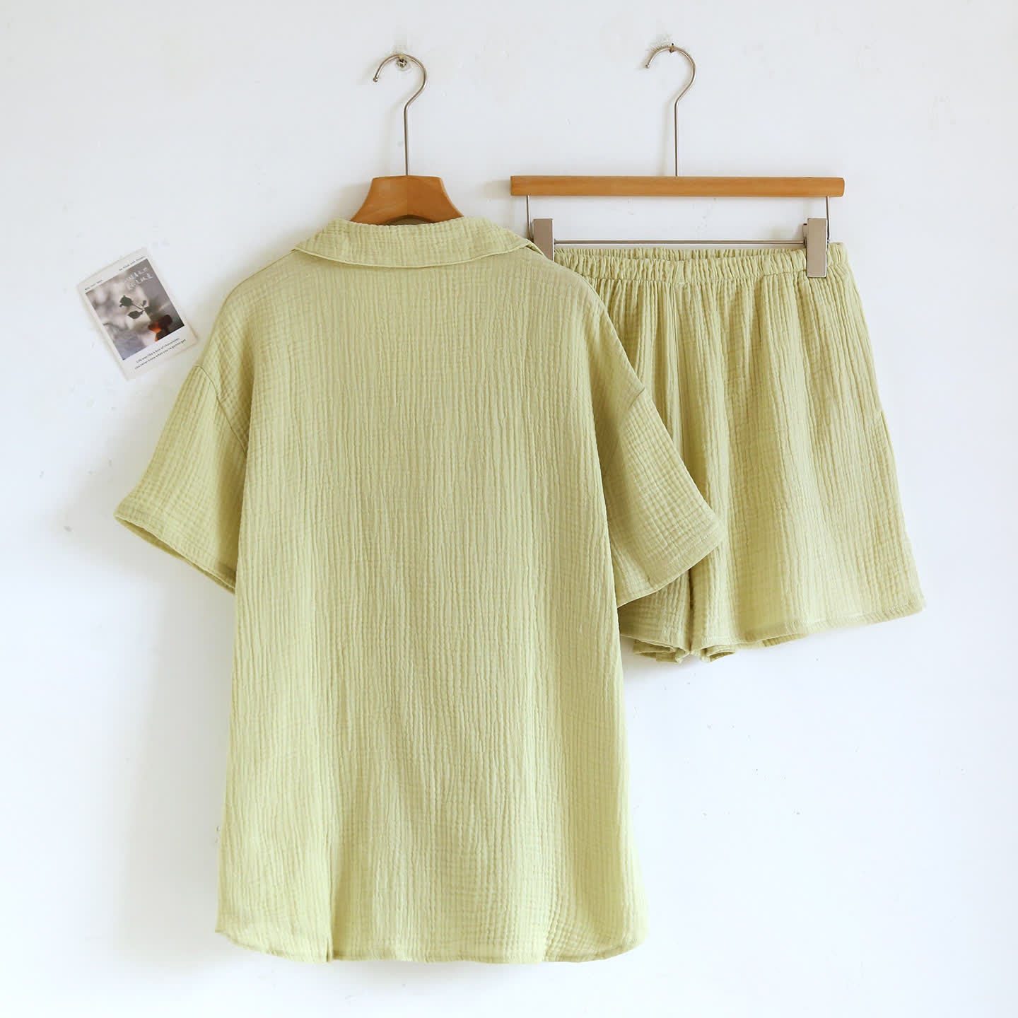Ownkoti Cotton Gauze Button Front Loungewear Set - image 11