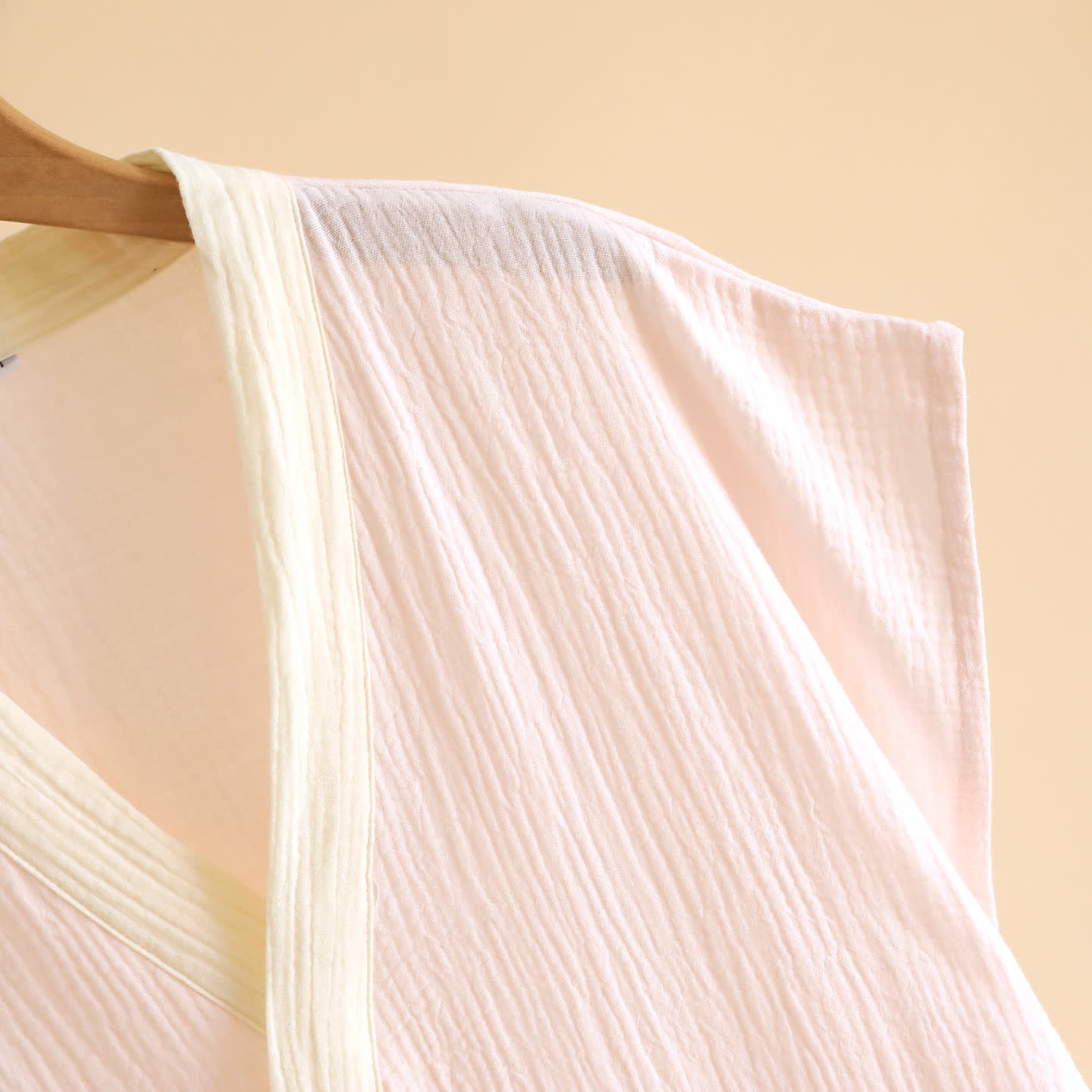 Ownkoti Minimalist Cotton Kimono Wrap Homewear Robe - image 7