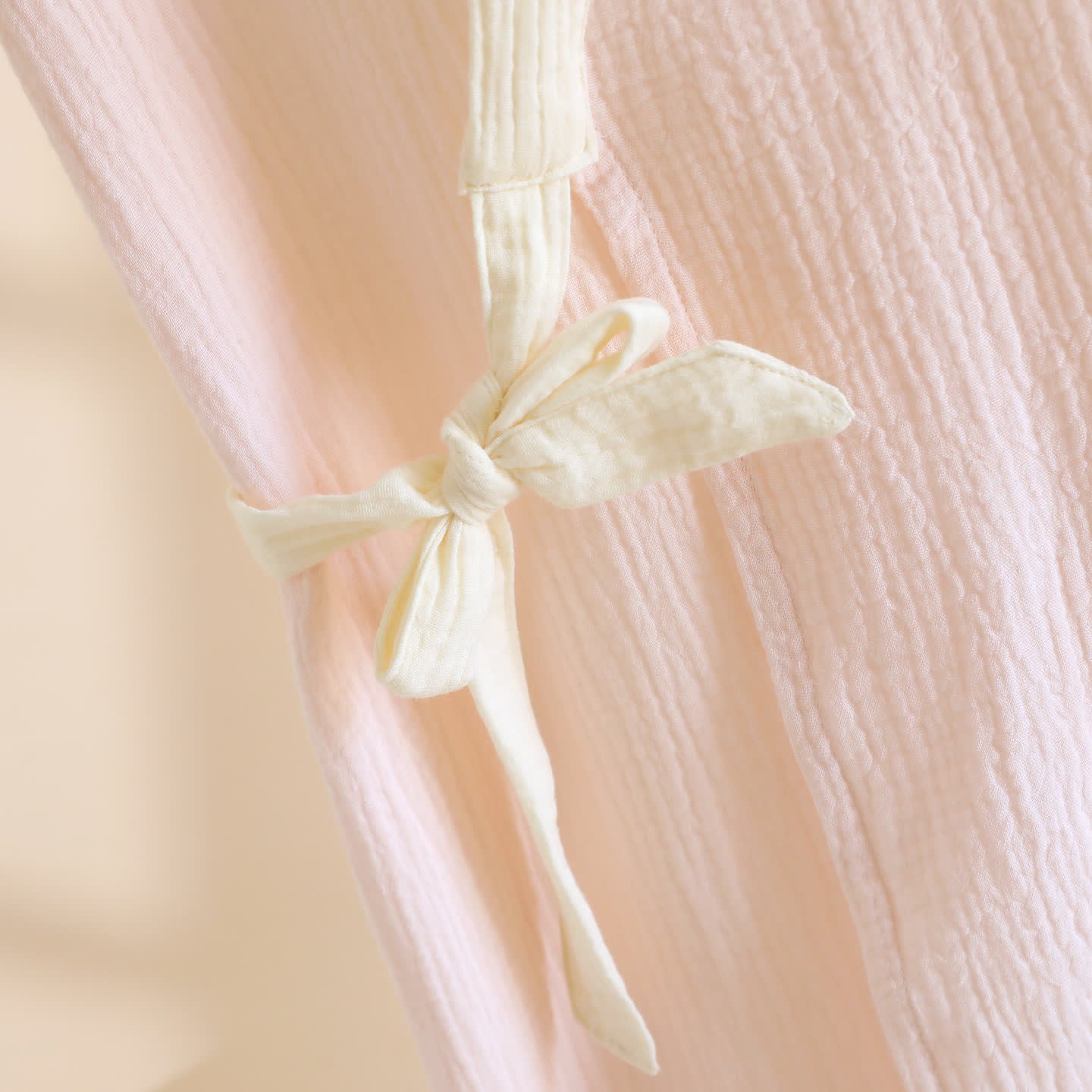 Ownkoti Minimalist Cotton Kimono Wrap Homewear Robe - image 8