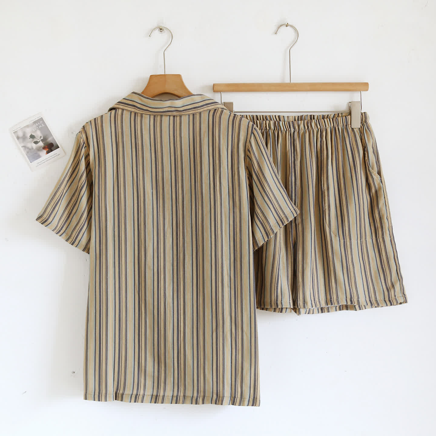 Ownkoti Vintage Striped Cotton Loungewear Set - image 1