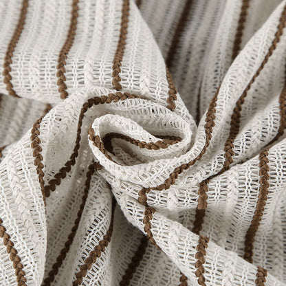 Ownkoti Effortless Stripe Cotton Wrap Resort Loungewear Set - image 7