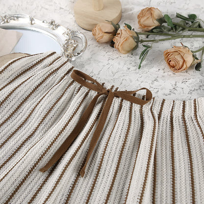 Ownkoti Effortless Stripe Cotton Wrap Resort Loungewear Set - image 4