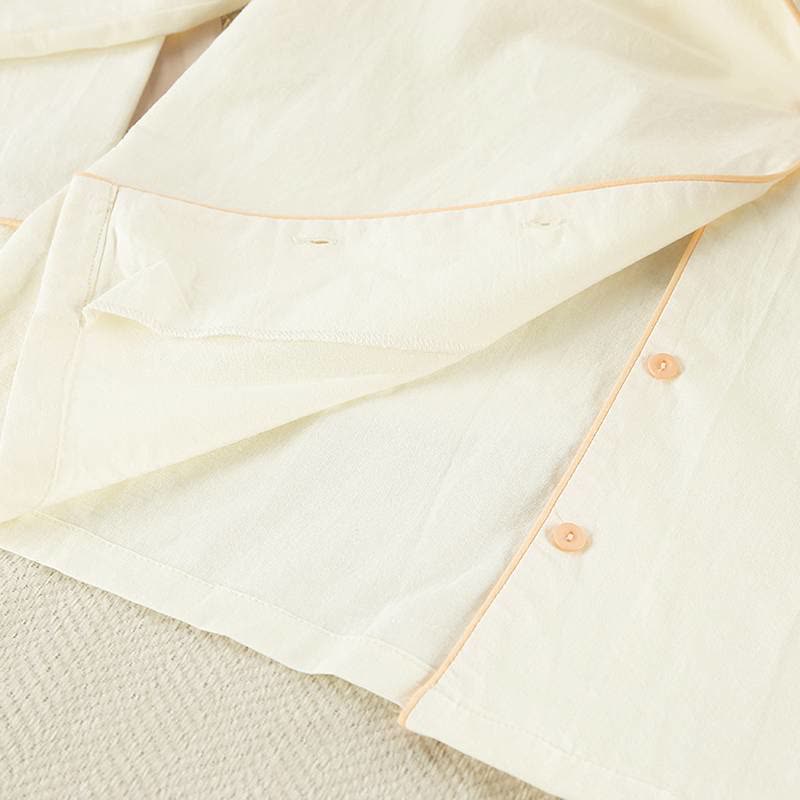 Ownkoti Chic Ruffle Hem Cotton Loungewear Set - image 6