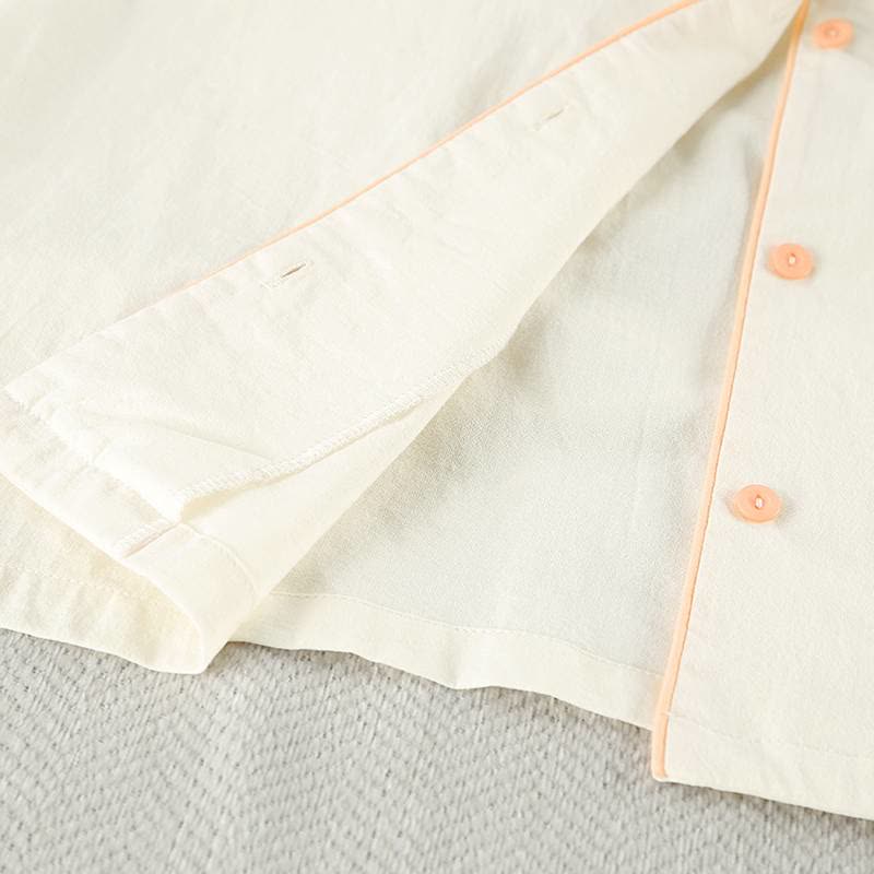 Ownkoti Minimal Cotton Pocketed Long Sleeve Pajama Set - image 5