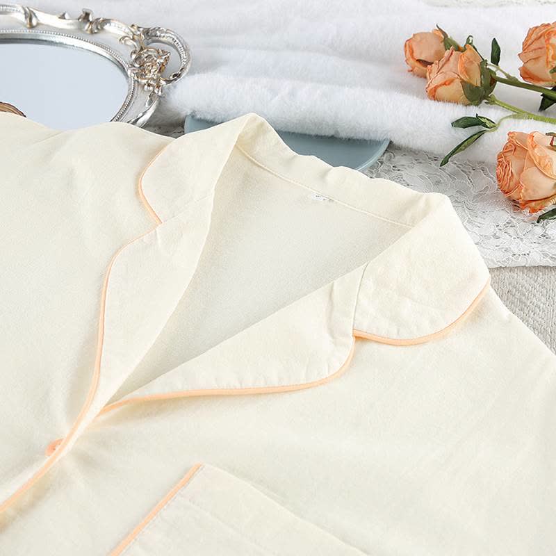 Ownkoti Minimal Cotton Pocketed Long Sleeve Pajama Set - image 4