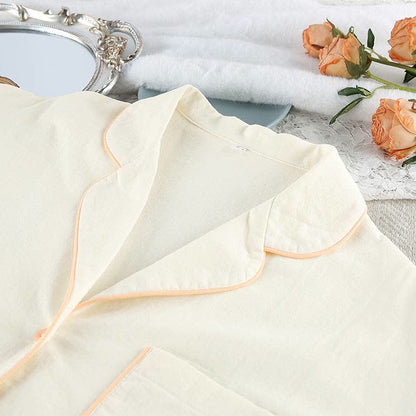 Ownkoti Minimal Cotton Pocketed Long Sleeve Pajama Set - image 4