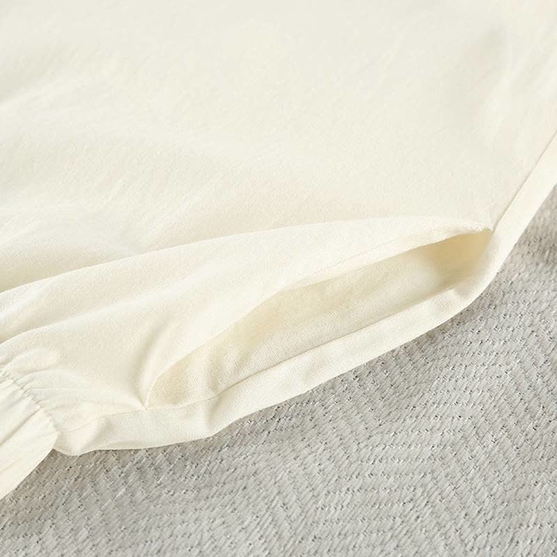 Ownkoti Minimal Cotton Pocketed Long Sleeve Pajama Set - image 13