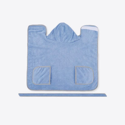 Ownkoti Solid Color Microfiber Dog Bath Robe - image 1
